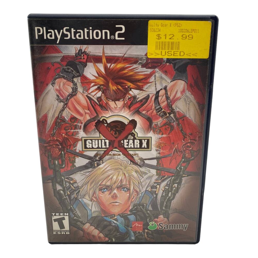 Guilty Gear X Sony Playstation 2 Complete Tested